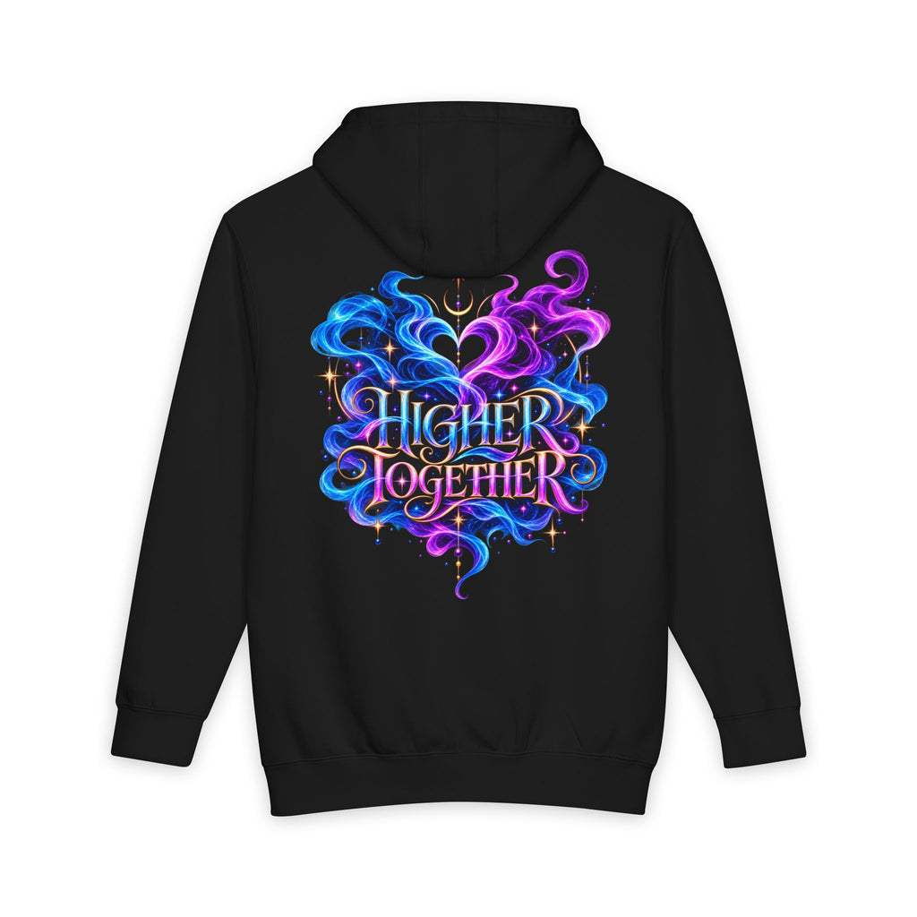 Higher Together Hoodie — Cosmic Heart Pullover