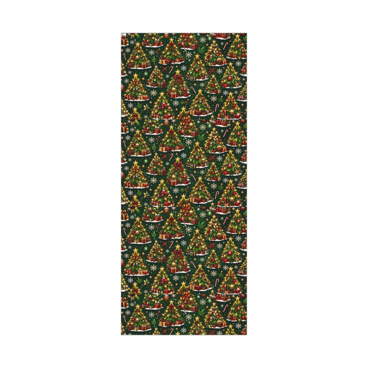 Hugs & Drugs Herb Christmas Tree Gift Wrap 🎄🌿