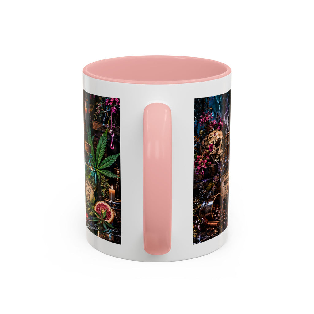 Pick Your Poison Coffee Mug | Gothic Apothecary & Psychedelic Mushroom Art | 11oz & 15oz