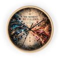 The moment we collided wall clock