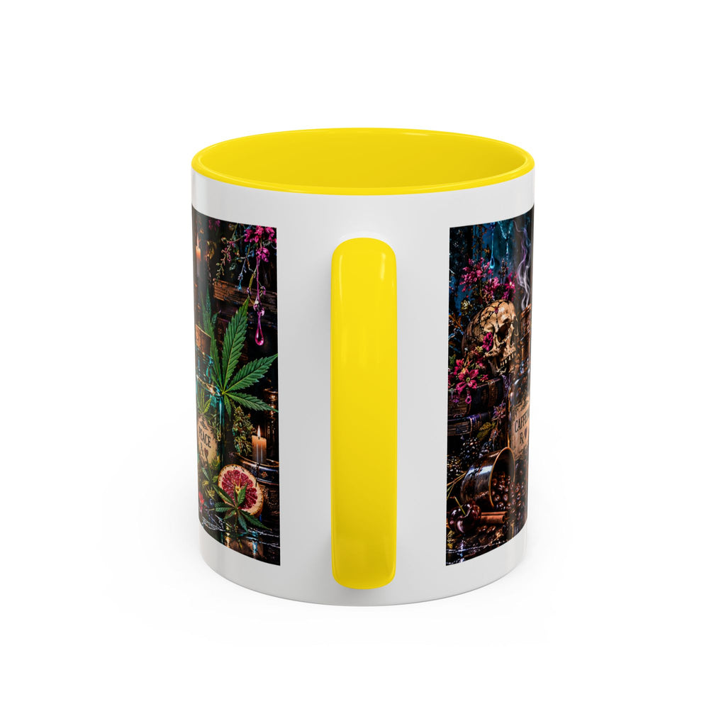 Pick Your Poison Coffee Mug | Gothic Apothecary & Psychedelic Mushroom Art | 11oz & 15oz