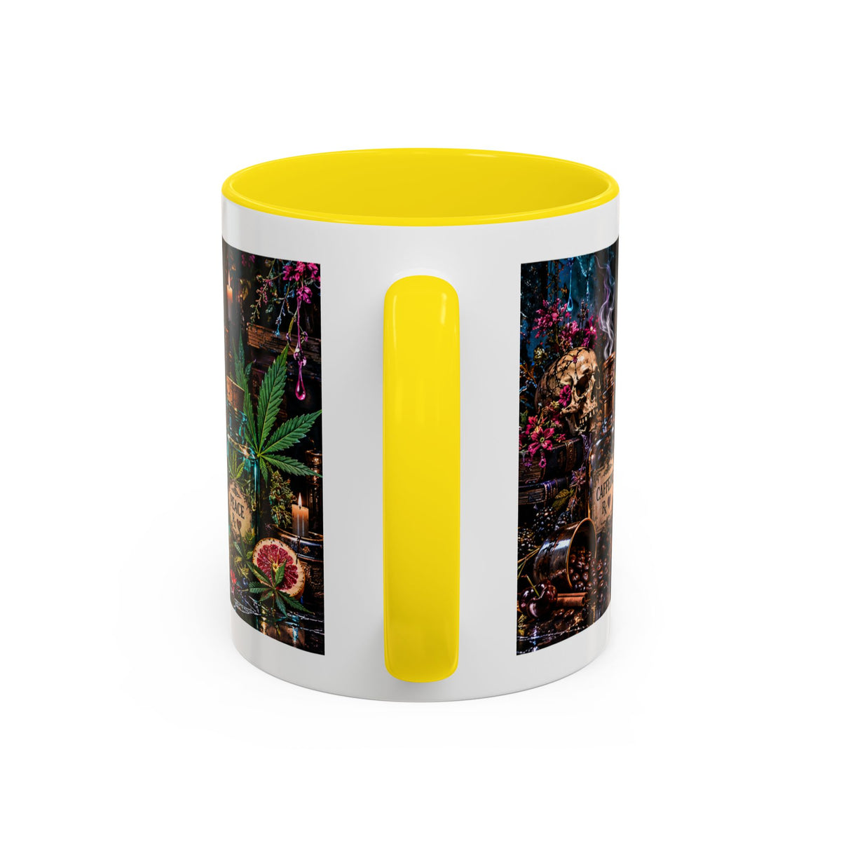 Pick Your Poison Coffee Mug | Gothic Apothecary & Psychedelic Mushroom Art | 11oz & 15oz
