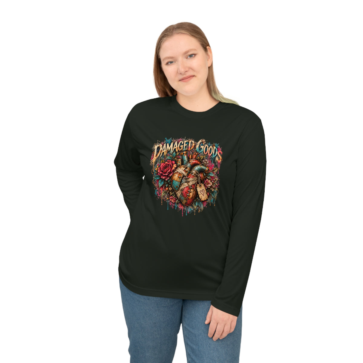 DAMAGED GOODS — HANDLE WITH CARE Long Sleeve