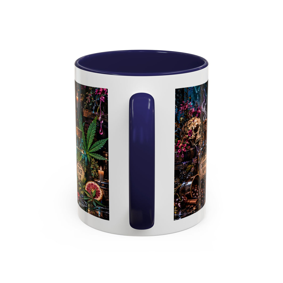 Pick Your Poison Coffee Mug | Gothic Apothecary & Psychedelic Mushroom Art | 11oz & 15oz