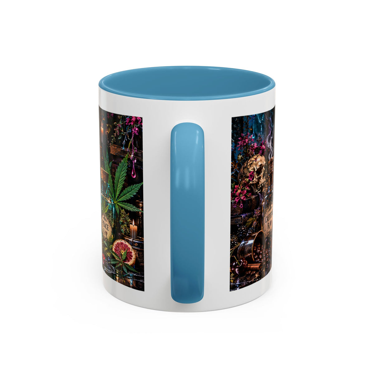 Pick Your Poison Coffee Mug | Gothic Apothecary & Psychedelic Mushroom Art | 11oz & 15oz