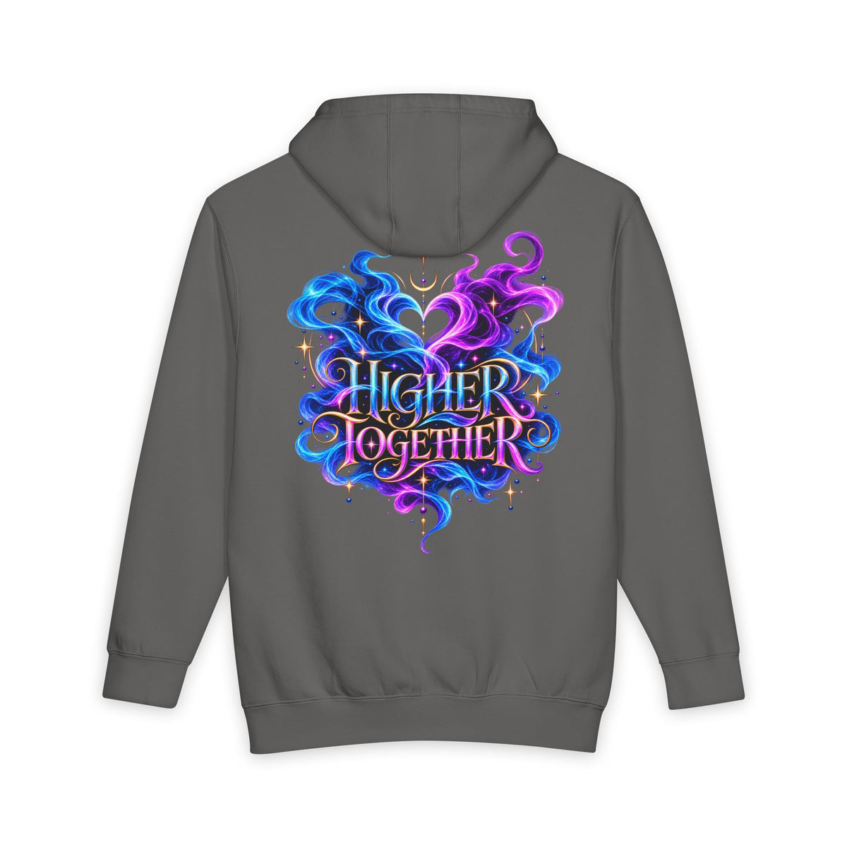 Higher Together Hoodie — Cosmic Heart Pullover