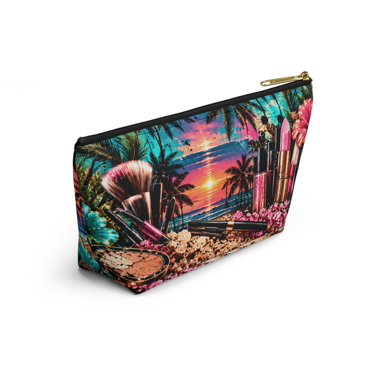 Hugs & Drugs Beauty Lab Makeup Bag |  Cosmetic Pouch & Travel Organizer