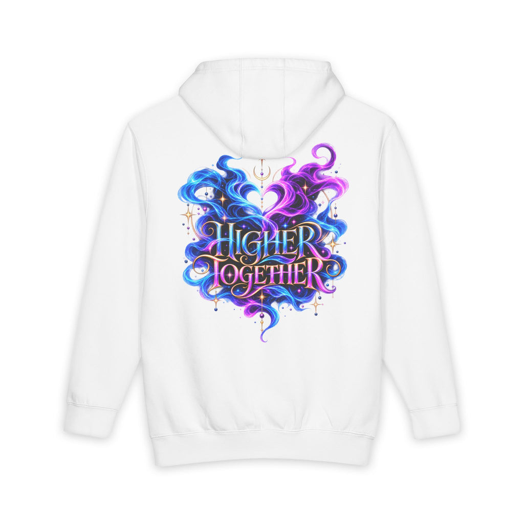 Higher Together Hoodie — Cosmic Heart Pullover