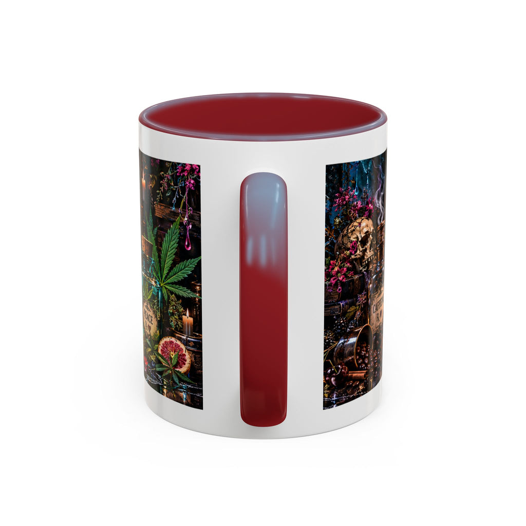 Pick Your Poison Coffee Mug | Gothic Apothecary & Psychedelic Mushroom Art | 11oz & 15oz